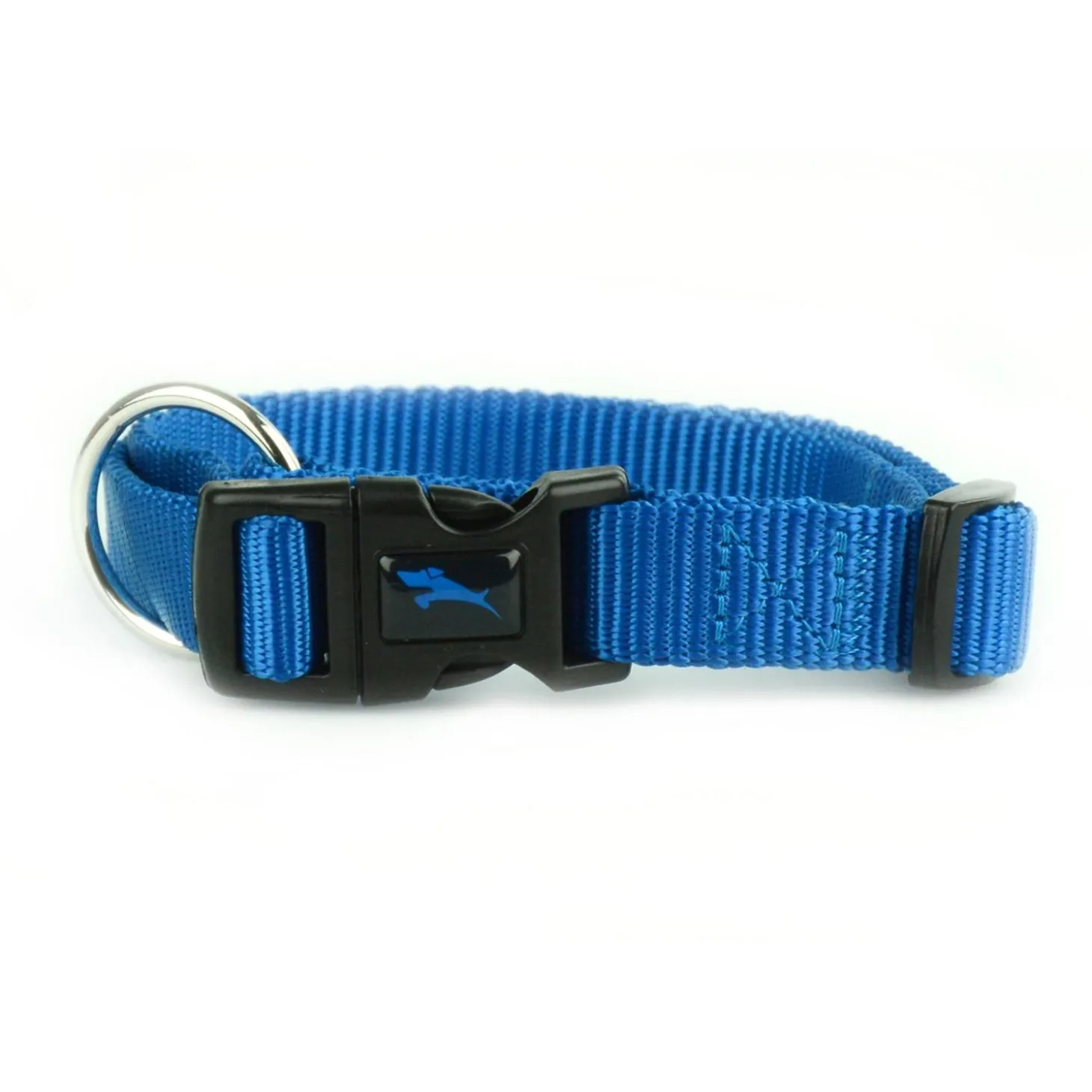 Nylon Adjustable Blue Dog Collar