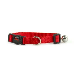 Nylon Adjustable Breakaway Red Cat Collar