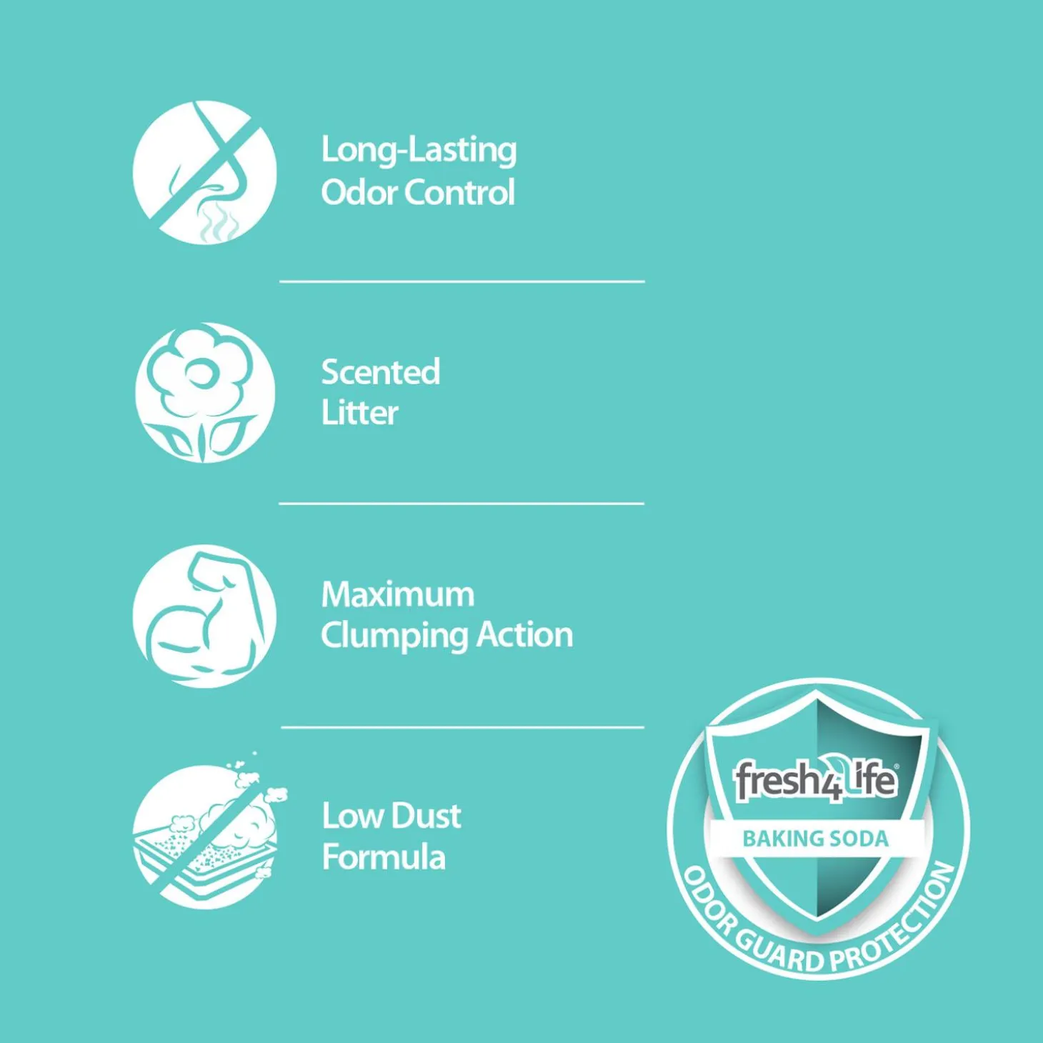 Ocean Breeze Clumping Cat Litter