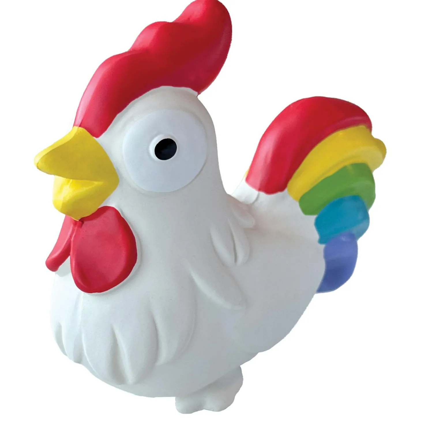 One Love Rooster Dog Toy
