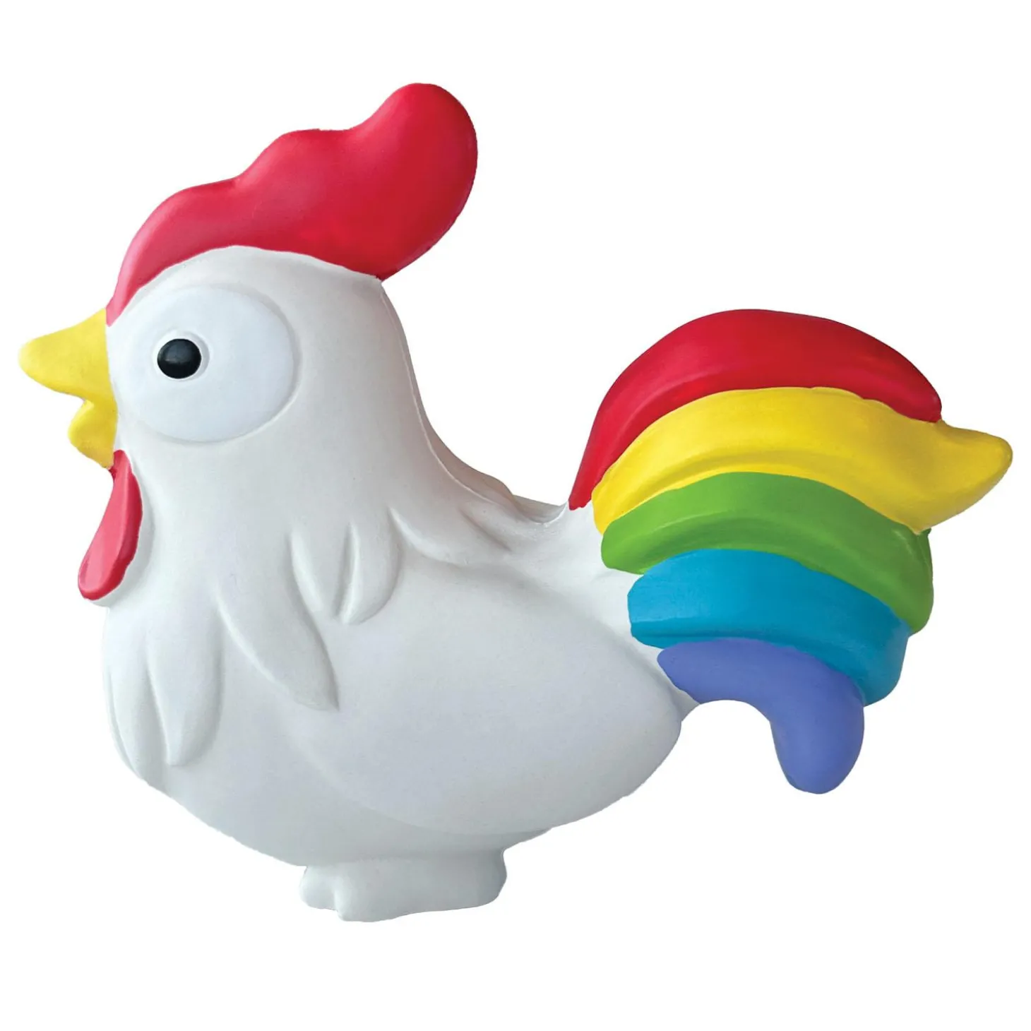 One Love Rooster Dog Toy