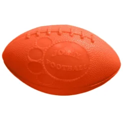 Orange Football Dog Toy
