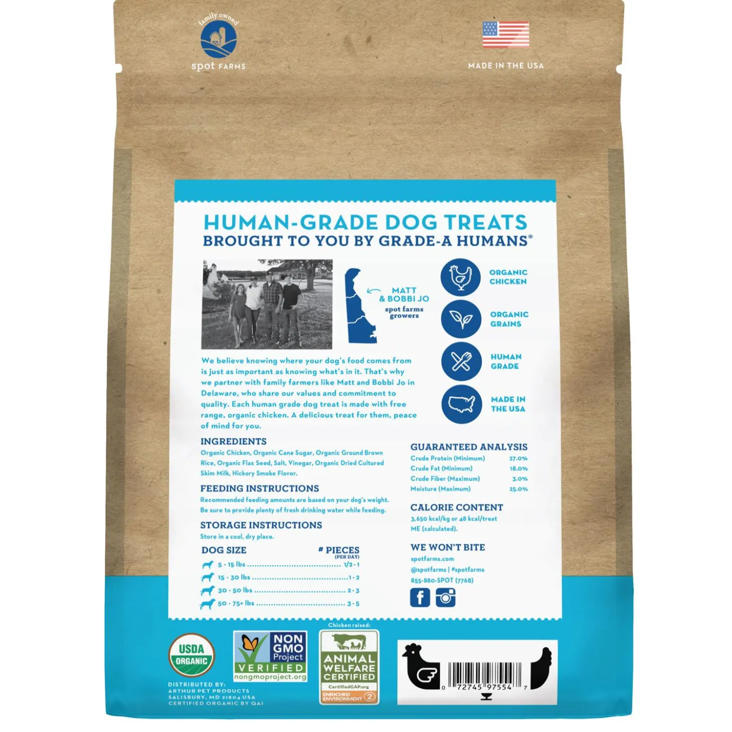 Organic Chicken Tenders Dog Treats