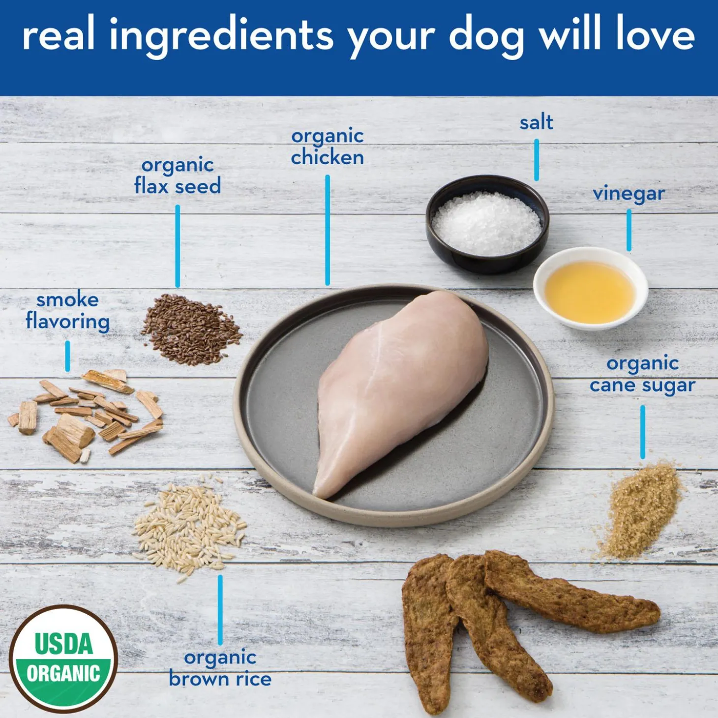 Organic Chicken Tenders Dog Treats
