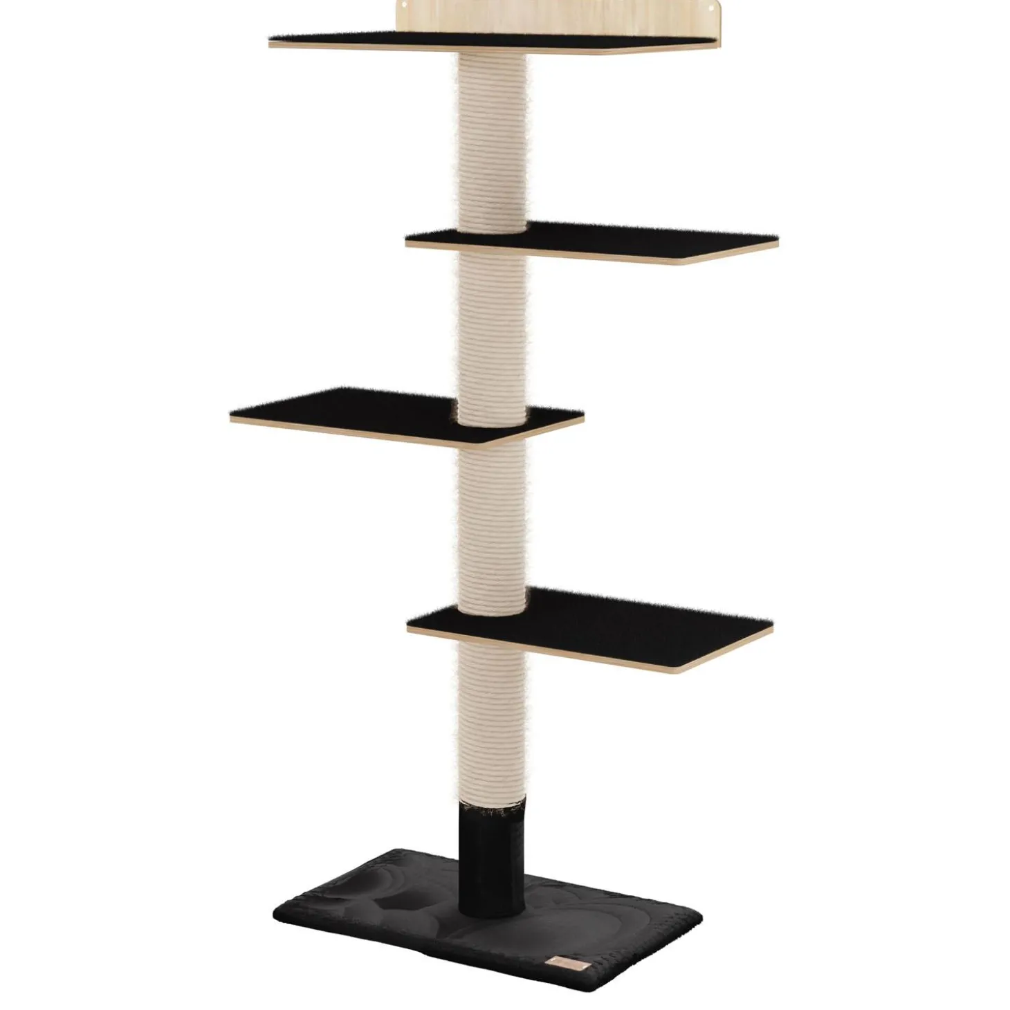 Origin Mural Black Cat Tower & Scratcher