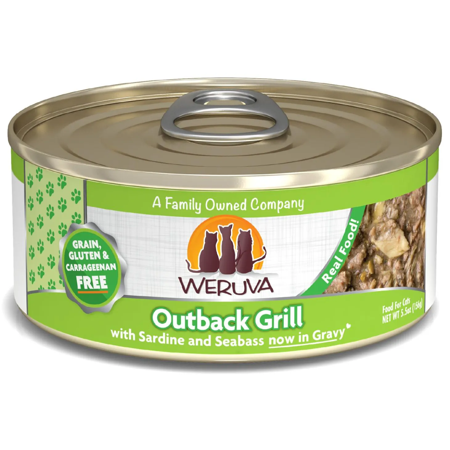 Outback Grill with Sardine & Seabass Adult Cat Food