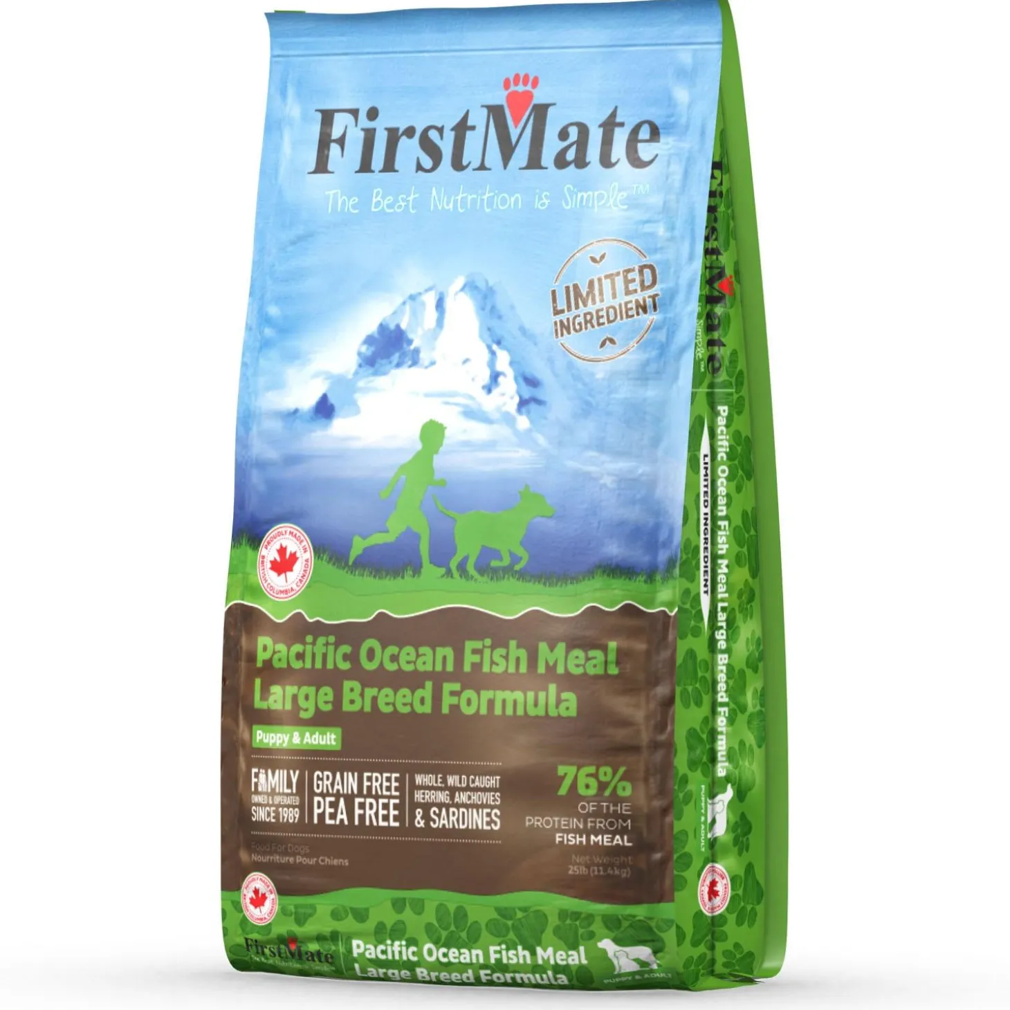 Pacific Ocean Fish Large Breed Dog Food
