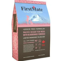 Pacific Ocean Fish Meal with Blueberries Grain Free Formula Cat Food