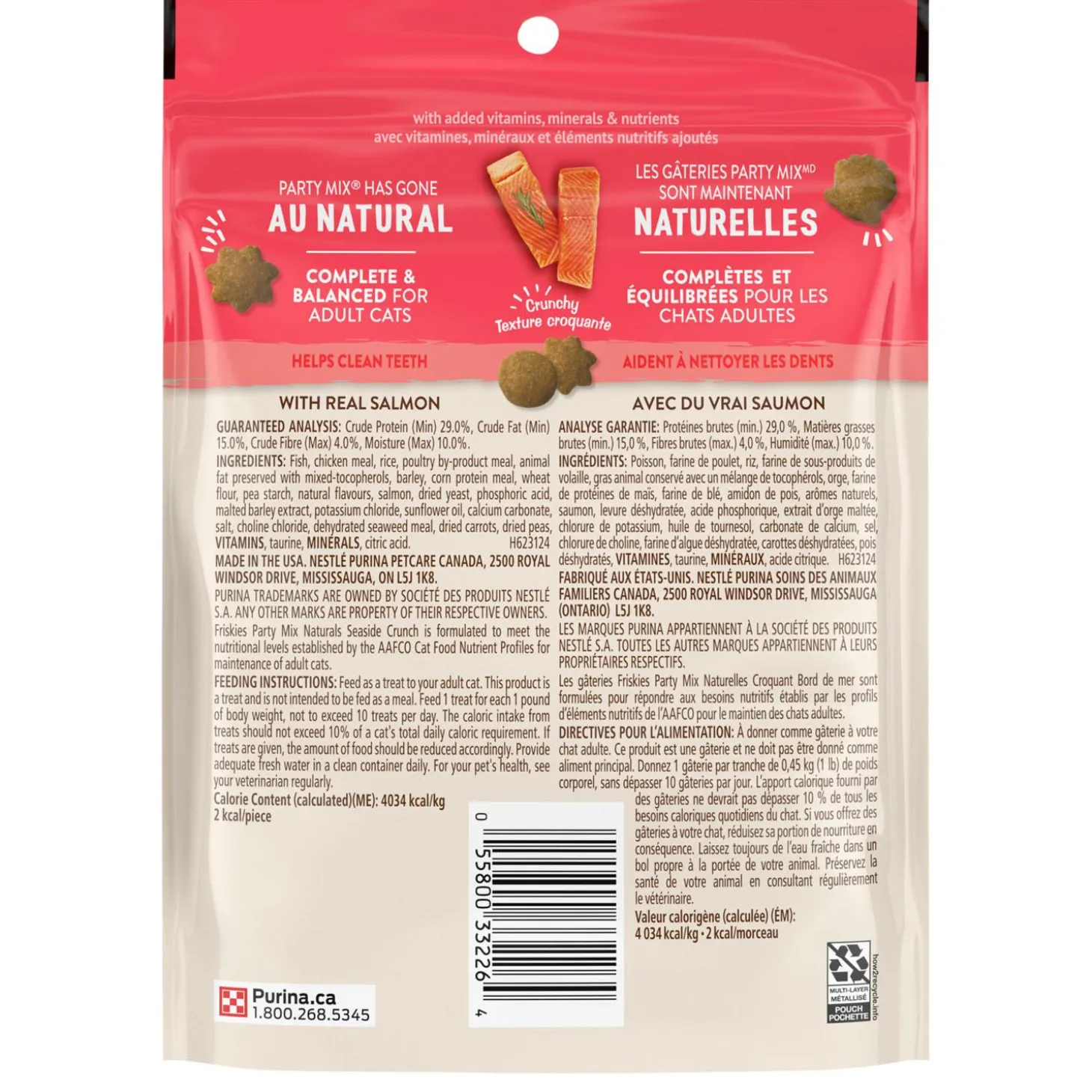 Party Mix Naturals Seaside Crunch Cat Treats