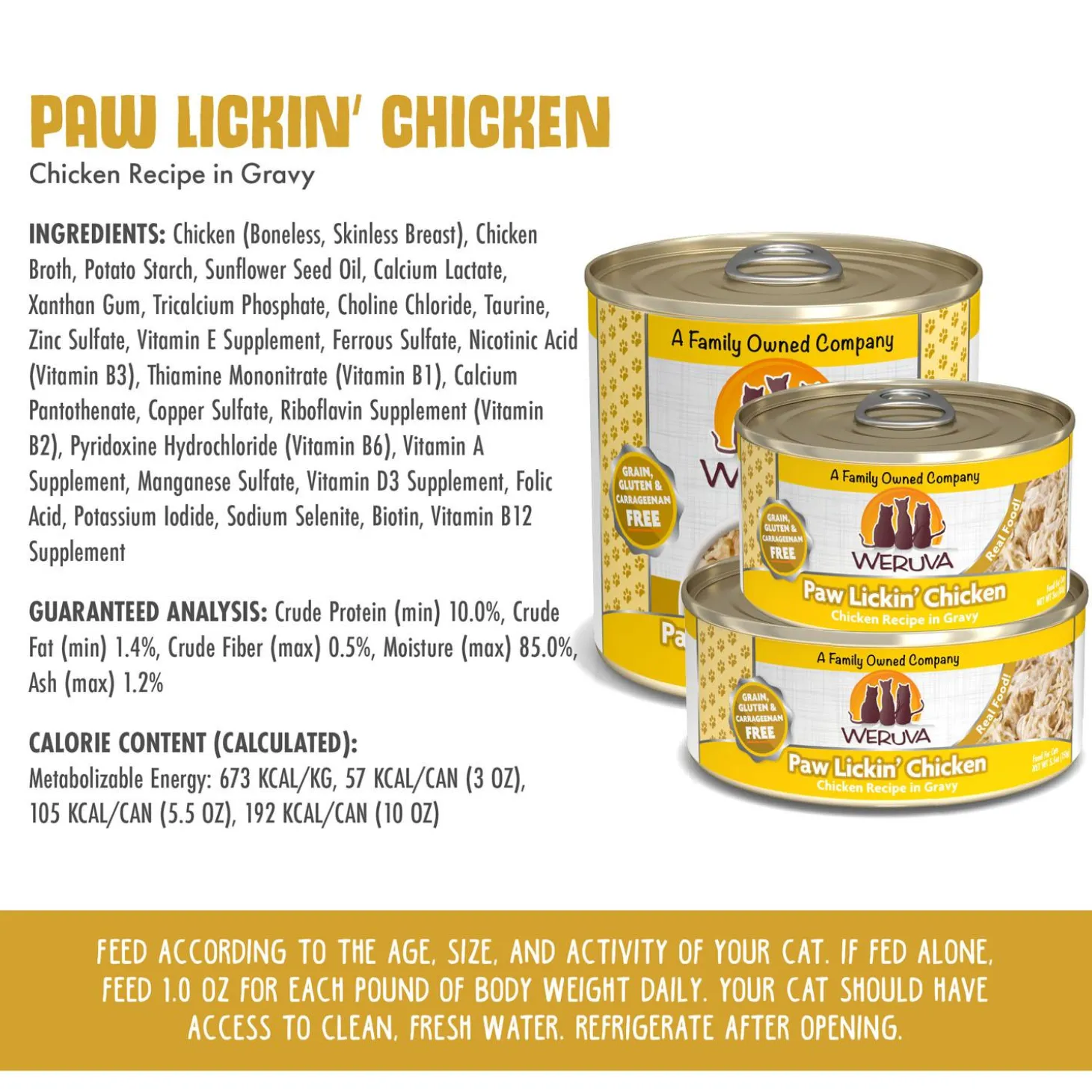 Paw Lickin' Chicken Recipe Adult Cat Food