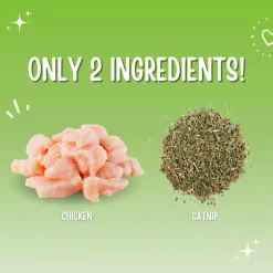 Pawlicks Organic Catnip & Chicken Cat Treats