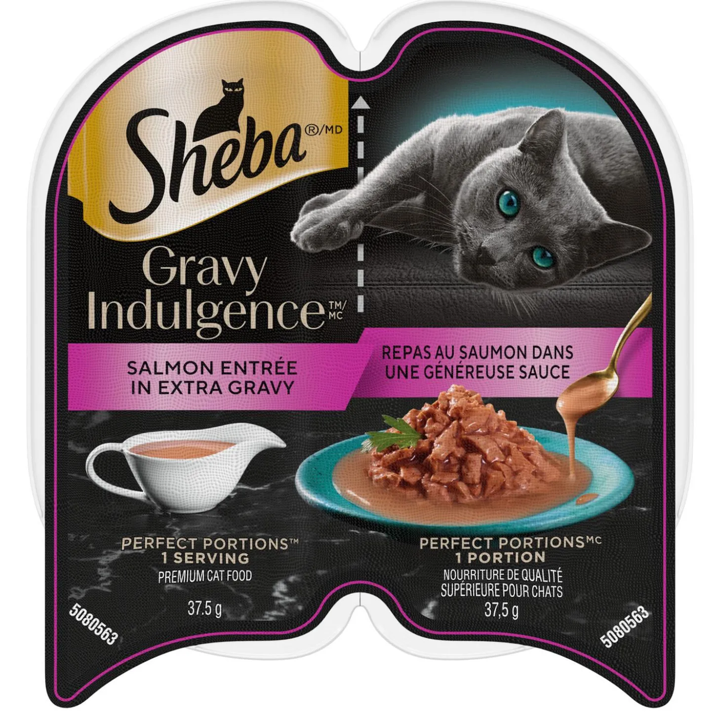Perfect Portions Gravy Indulgence Salmon Entree Adult Cat Food