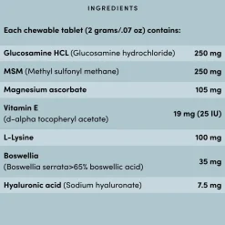 Pet Recovery Extra Strength Advanced Mobility Formula Beef Liver Flavoured Pet Supplements