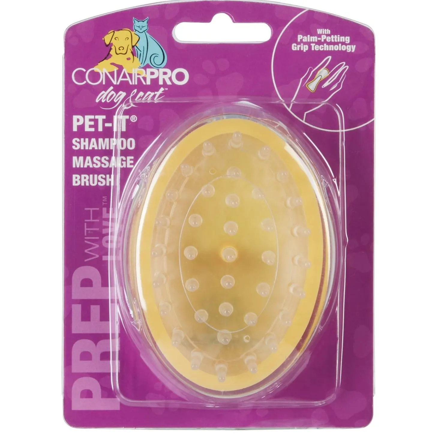 Pet-it Shampoo Massage Brush