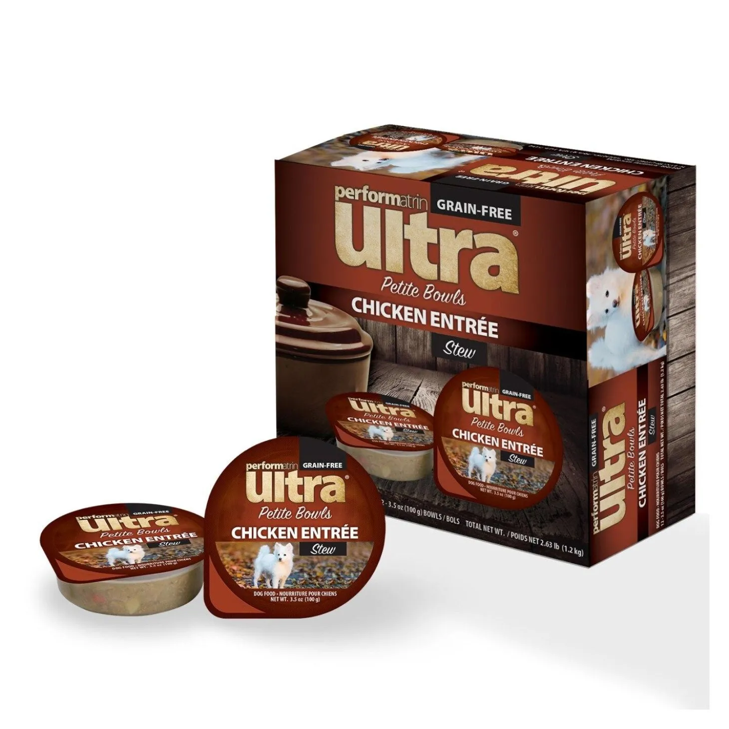 Petite Bowls Chicken Entree Stew Dog Food