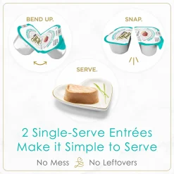 Petites Ocean Whitefish & Tuna Entree Pate Adult Cat Food