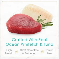 Petites Ocean Whitefish & Tuna Entree Pate Adult Cat Food