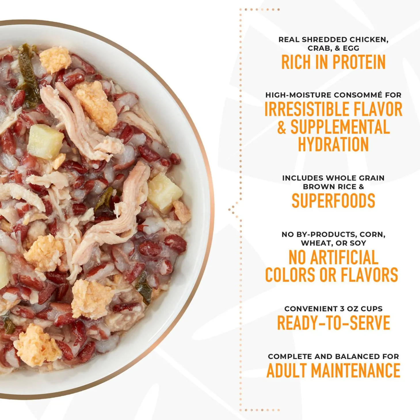 Petites Whole Foods Chicken Recipe in Crab Consomme Adult Dog Food