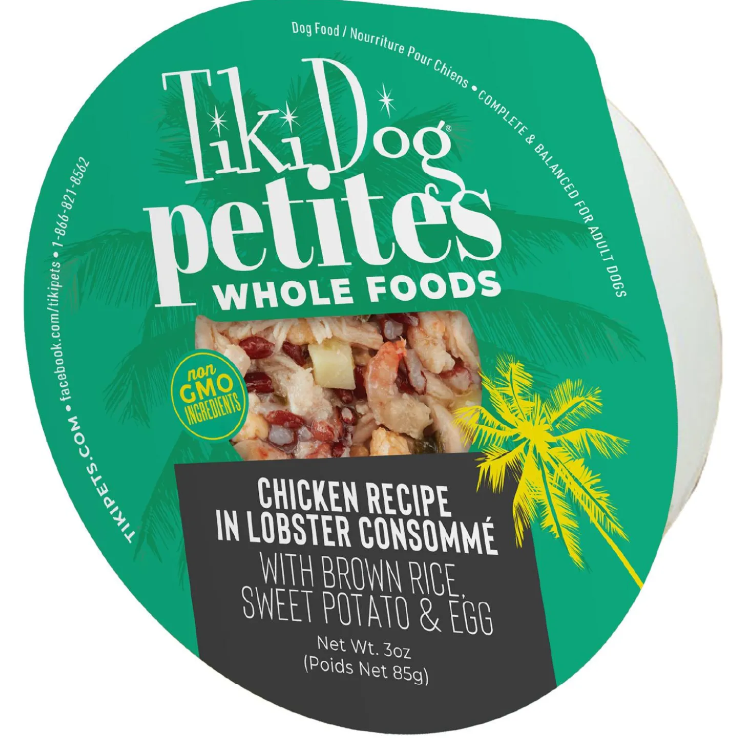 Petites Whole Foods Chicken Recipe in Lobster Consomme Adult Dog Food