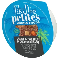 Petites Whole Foods Chicken & Tuna Recipe in Chicken Consomme Adult Dog Food