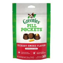 Pill Pockets Hickory Smoke Flavor Capsules