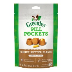 Pill Pockets With Real Peanut Butter Capsules