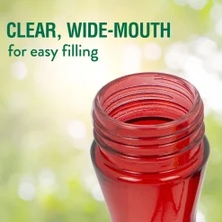 Pinch-Waist Plastic Hummingbird Feeder