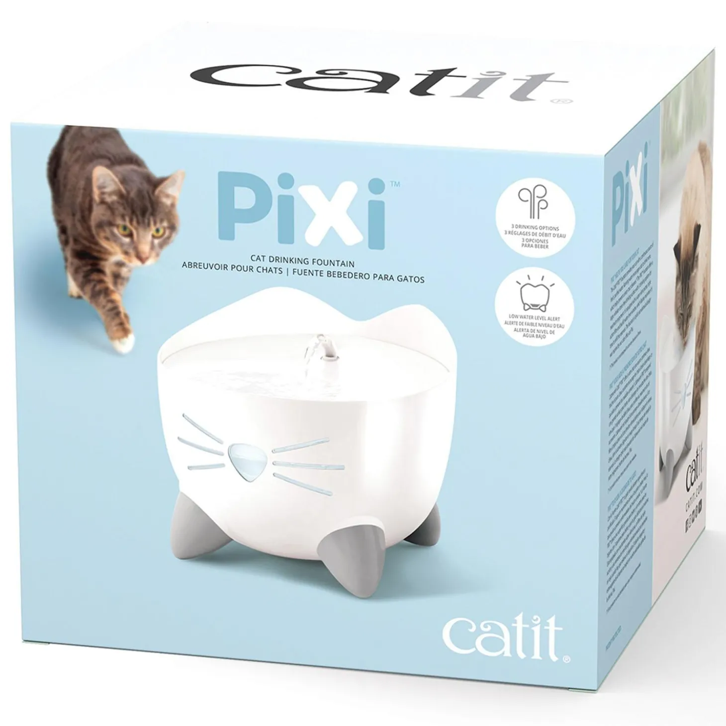 PIXI Cat Fountain White