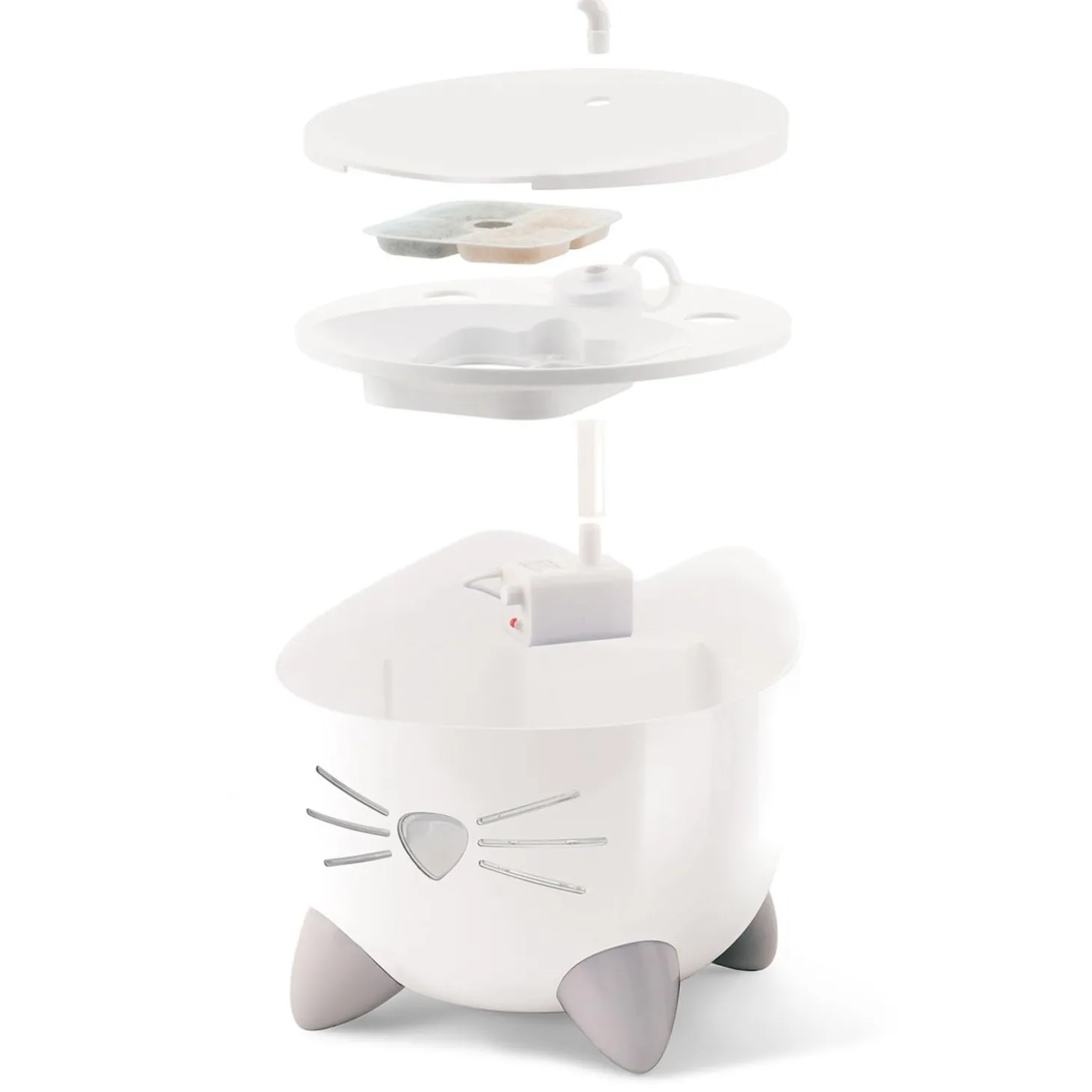 PIXI Cat Fountain White