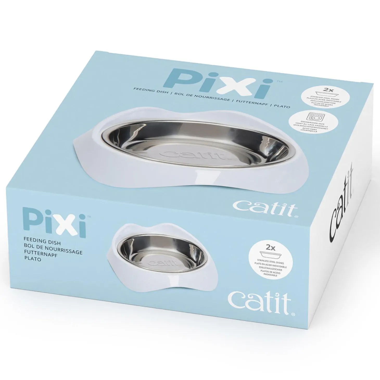 PIXI Feeding White Dish