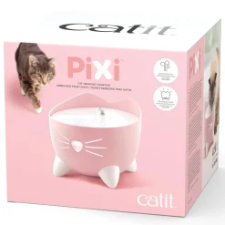 PIXI Pink Cat Drinking Fountain