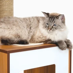 PIXI Vesper High Base Giant Walnut Cat Tree