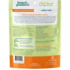 Plant Snacks Mellow Belly Pumpkin & Cinnamon Recipe Dog Treats