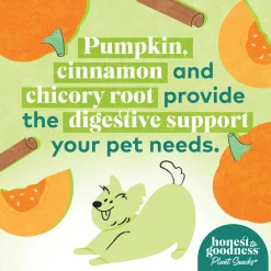 Plant Snacks Mellow Belly Pumpkin & Cinnamon Recipe Dog Treats
