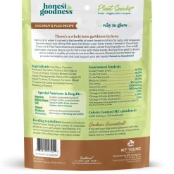 Plant Snacks Way to Glow Coconut & Flax Recipe Dog Treats