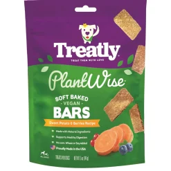 Plant Wise Soft Baked Vegan Bars Sweet Potato & Berries Recipe Dog Treats