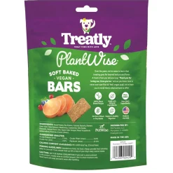 Plant Wise Soft Baked Vegan Bars Sweet Potato & Berries Recipe Dog Treats