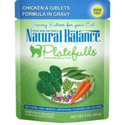 Platefulls Chicken & Giblets Formula Adult Cat Food