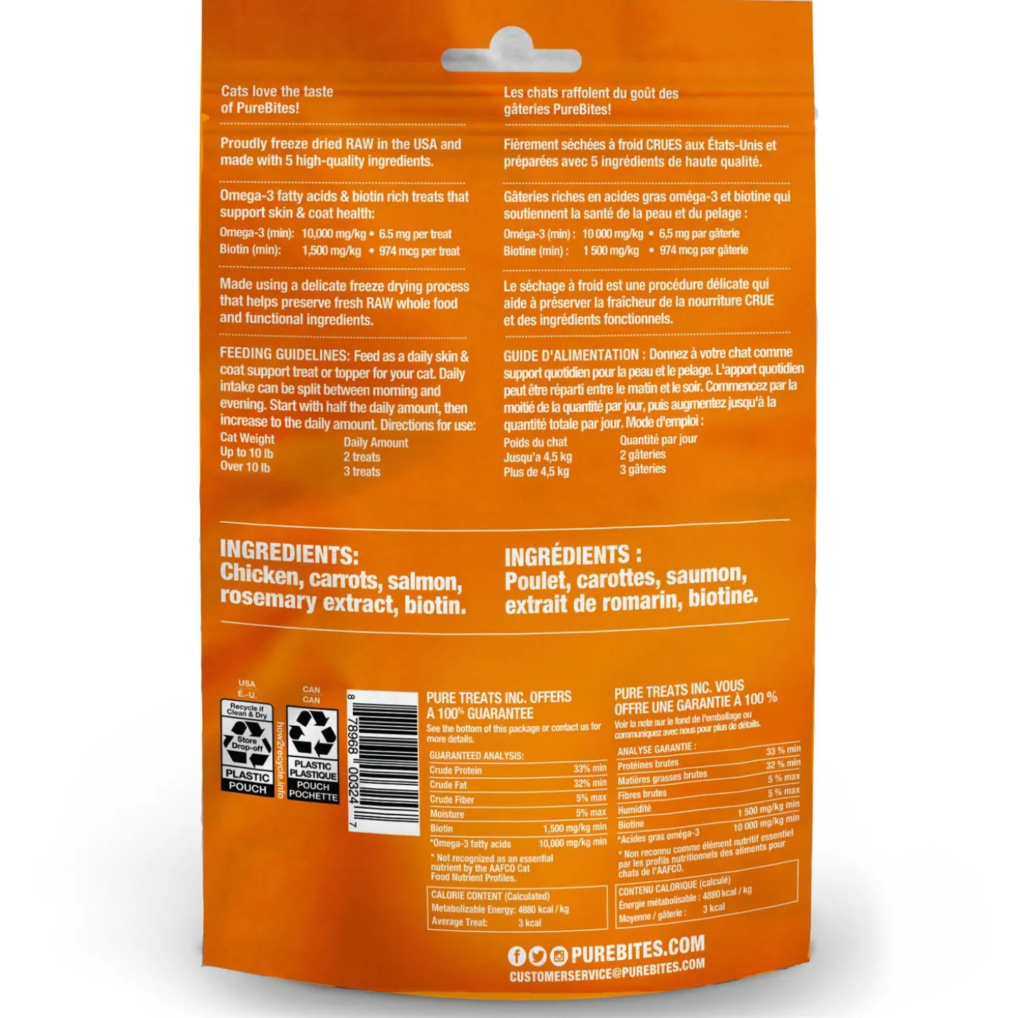 Plus Skin & Coat Cat Treats