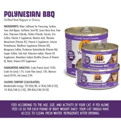 Polynesian BBQ with Grilled Red Bigeye Adult Cat Food