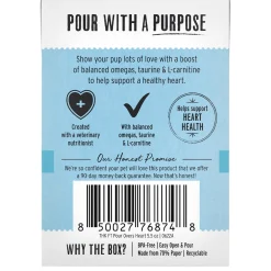 Pour Overs Heart Health Turkey Broth & Salmon Stew Dog Food Topper