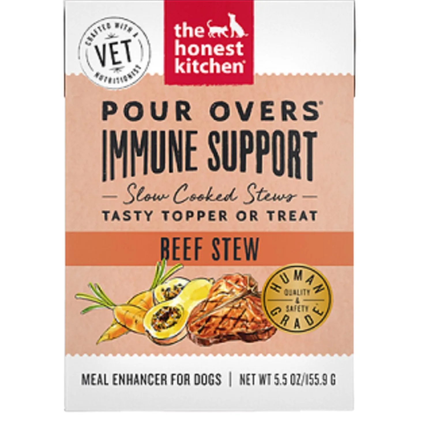 Pour Overs Immunity Support Beef Stew Dog Food Topper