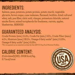 Power Bites Real Salmon Recipe Dog Treats