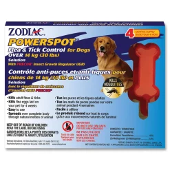Powerspot Flea & Tick Control for Dogs Over 14kg