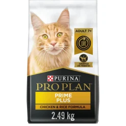 Prime Plus Chicken & Rice Formula Senior Cat Food