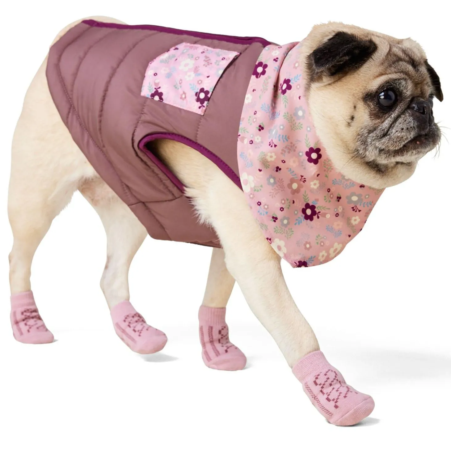 Princess Floral Pink Bandana