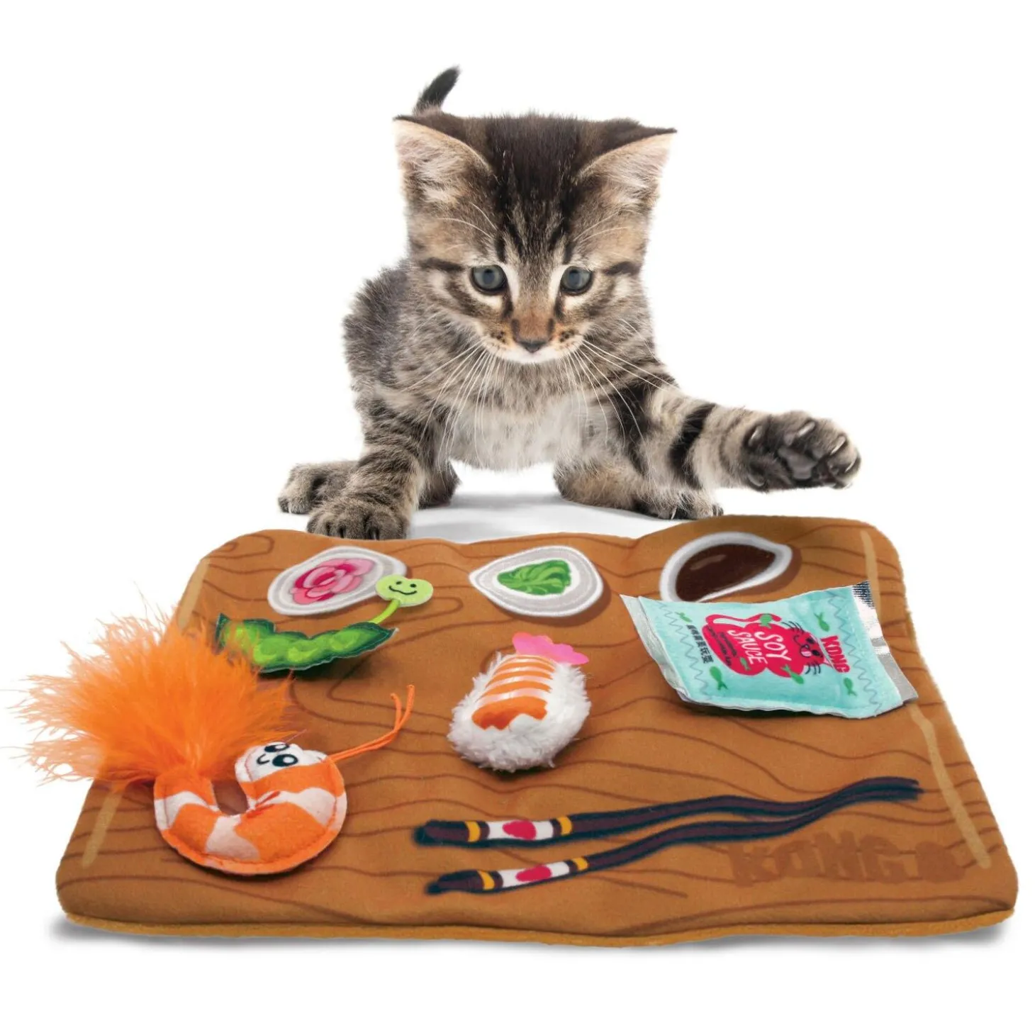 Pull-A-Partz Sushi Cat Toy