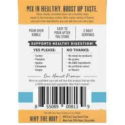 Pumpkin Pour Overs Turkey & Pumpkin Stew Dog Food Topper