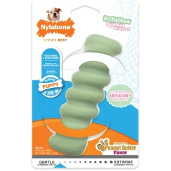 Puppy Chew Peanut Butter Flavour Teething Dog Toy