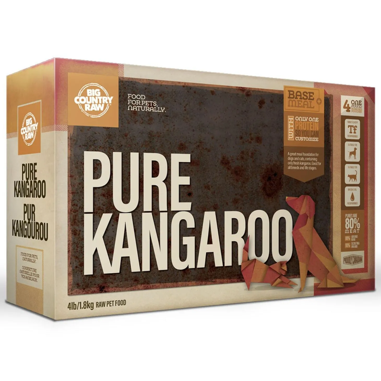 Pure Kangaroo Carton Dog & Cat Food